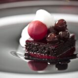 Black Forest Cake with Bing Cherry and Kirsch Foam 