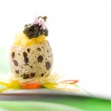 Quail Egg with Ostera Caviar 