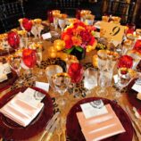 Red and Gold Table