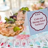 Crab and Shrimp Salad Tartlets