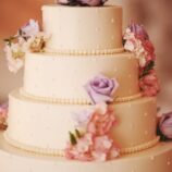 Buttercream 4-tier cake with floral